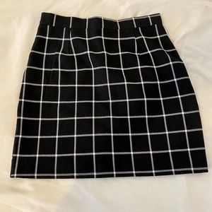 Plaid skirt